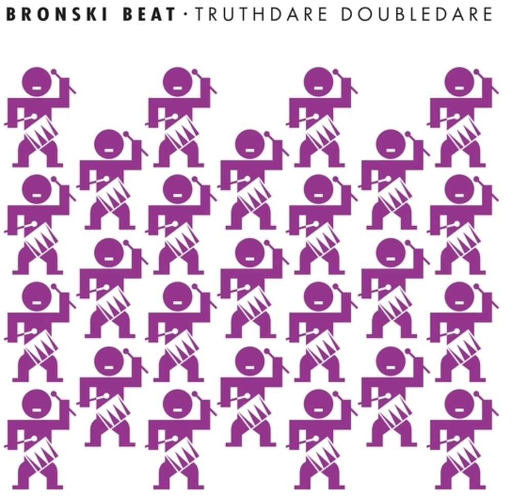 the album cover for Bronski Beat - Truthdare Doubledare
