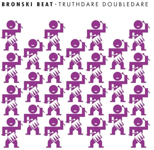 the album cover for Bronski Beat - Truthdare Doubledare (purple Vinyl)