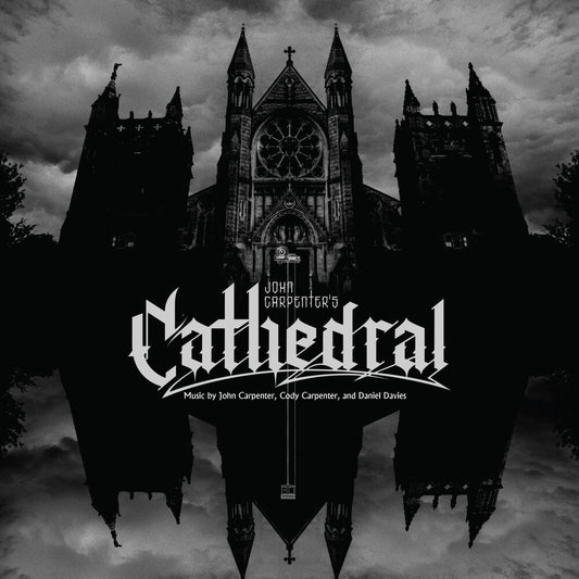 the album cover for John Carpenter - Cathedral