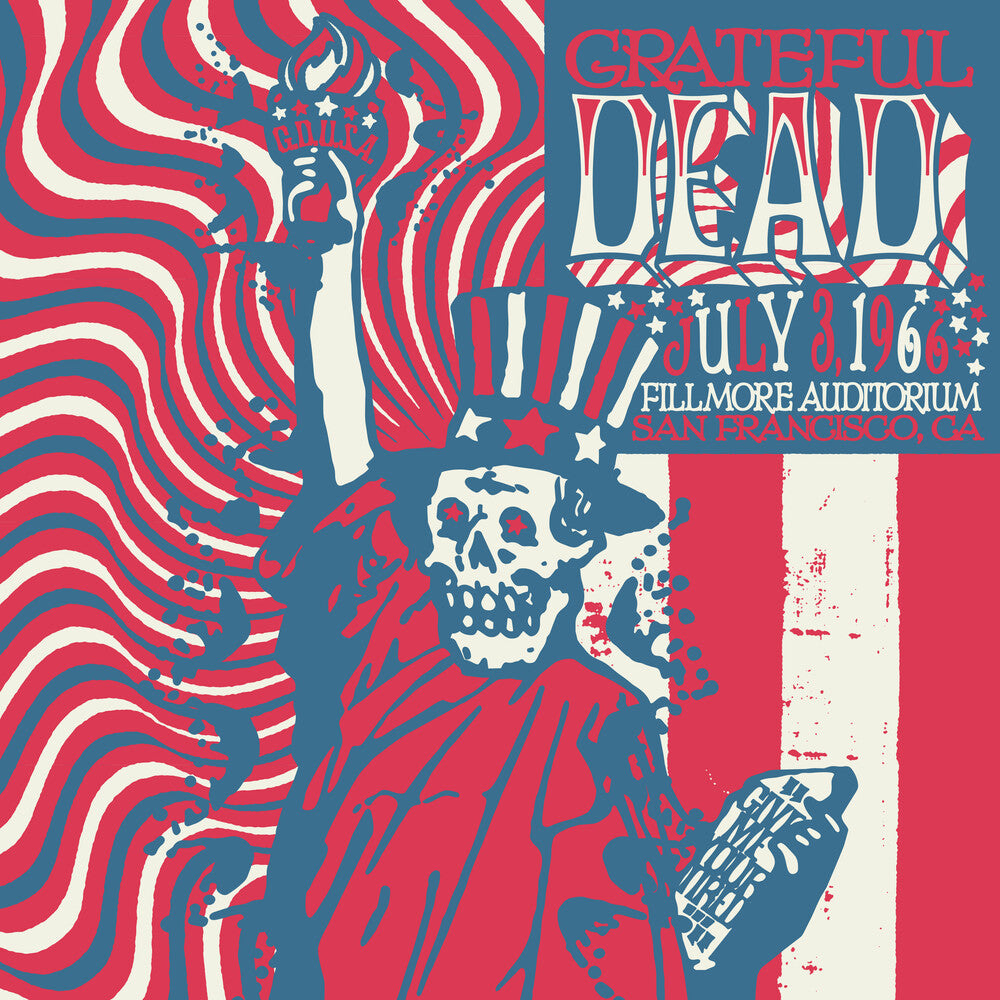 the album cover for Grateful Dead - Fillmore Auditorium San Francisco Ca 7/3/66 Live