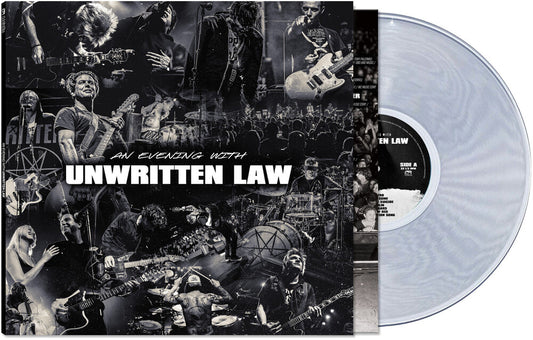 the album cover for Unwritten Law - An Evening With Unwritten Law [Clear]