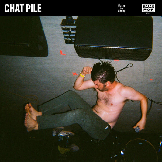 the album cover for Chat Pile - Masks