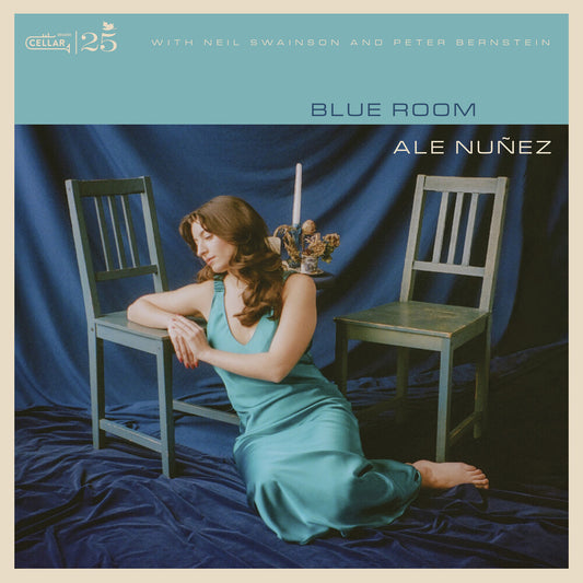 the album cover for Ale Nunez - Blue Room