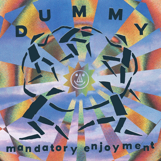 the album cover for Dummy - Mandatory Enjoyment (Blue) [Colored Vinyl] [Reissue]