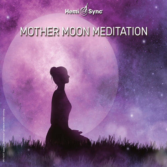 the album cover for Various Artists - Mother Moon Meditation