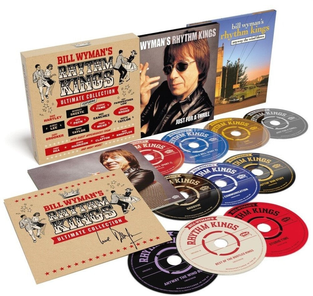 the album cover for Bill Wyman  / Rhythm Kings - Ultimate Collection (Box) (Auto) (Uk)