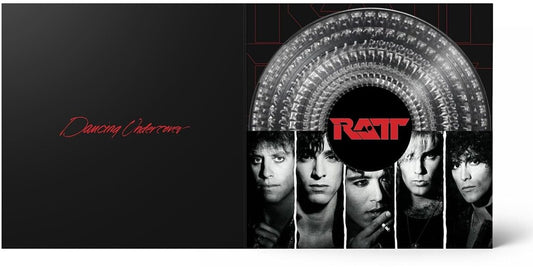 the album cover for Ratt - Dancing Undercover