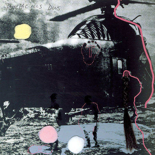 the album cover for Psychic Ills - Dins - Purple/Pink/Camo (Camo) [Colored Vinyl] (Pnk) (Purp)
