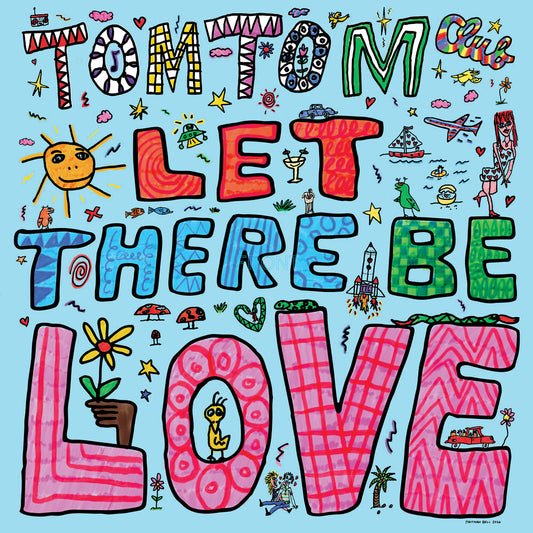 the album cover for Tom Tom Club - Let There Be Love (Box) [Colored Vinyl] (Spla)