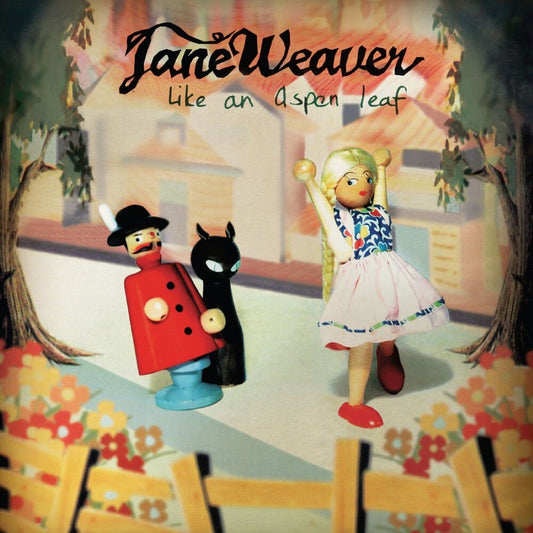 the album cover for Jane Weaver - Like An Aspen Leaf - Apricot [Colored Vinyl]