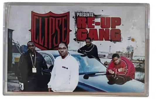 the album cover for Re-Up Gang - Clipse Presents: Re-Up Gang (Clcs) (Red)