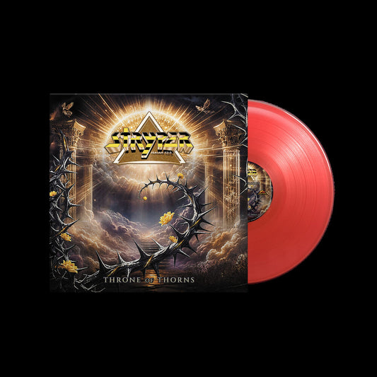 the album cover for Stryper - Throne of Thorns [Indie Exclusive Red]