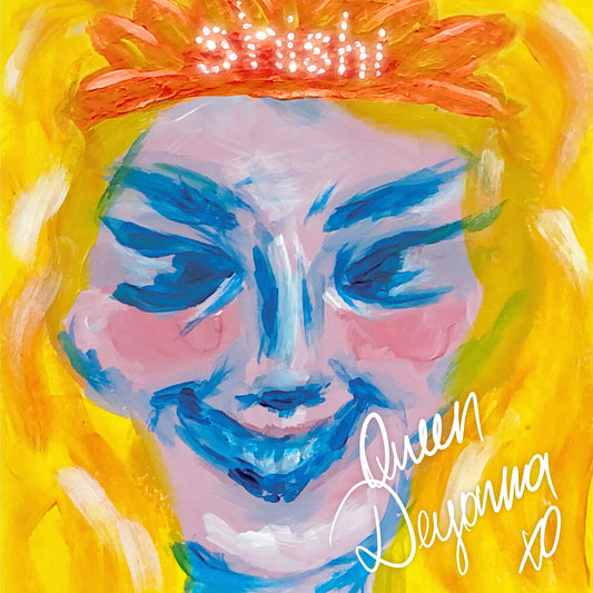 the album cover for ShiShi - Queen Deyonna [Colored Vinyl] (Trq)
