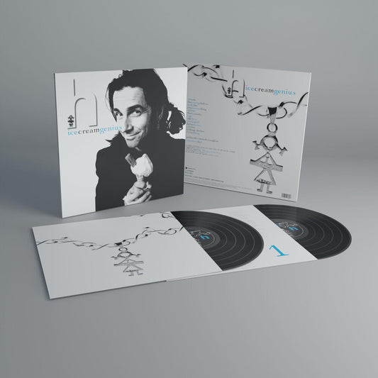 the album cover for Steve Hogarth - Ice Cream Genius [Deluxe] (Gate)
