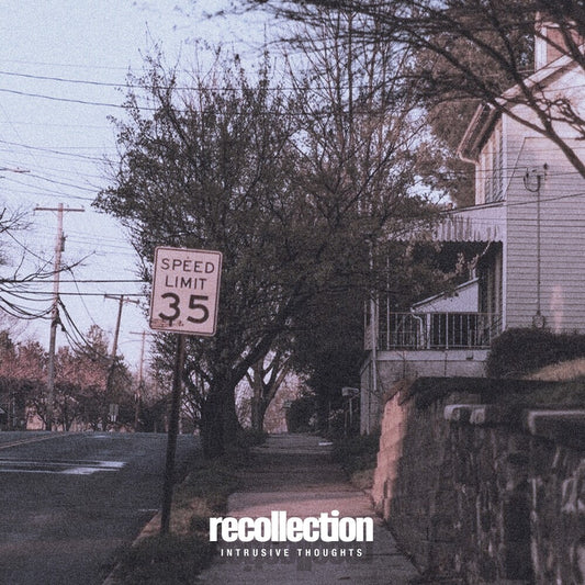 the album cover for Recollection - Intrusive Thoughts