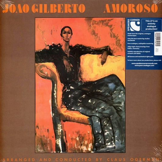 the album cover for Joao Gilberto - Amoroso [180 Gram] [Reissue]