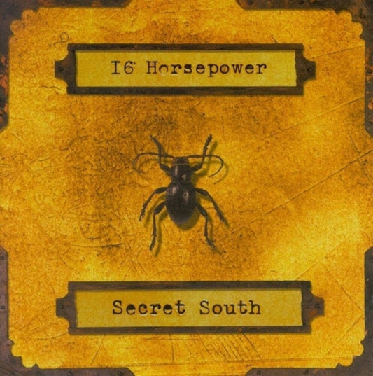 the album cover for 16 Horsepower - Secret South