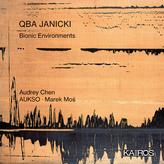 the album cover for Qba Janicki - Bionic Environments