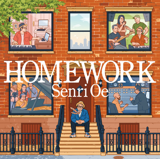 the album cover for Senri Oe - Homework