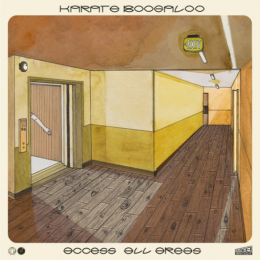 the album cover for Karate Boogaloo - Access All Areas