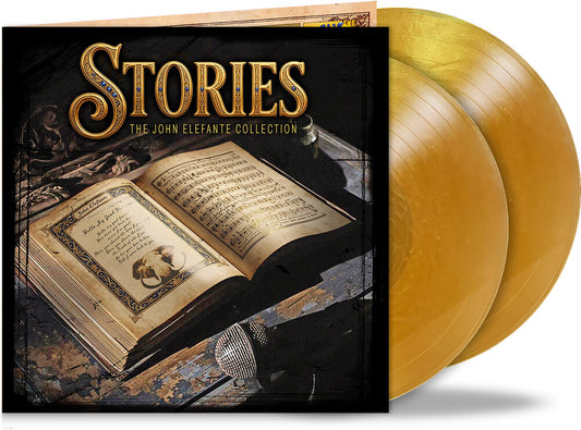the album cover for John Elefante - Stories - Definitive Collection [Colored Vinyl] (Gate)