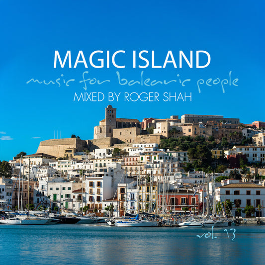 the album cover for Roger Shah - Magic Island Vol. 13