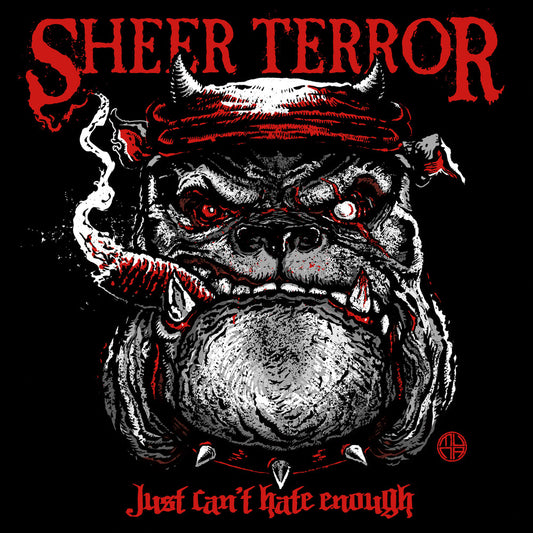 the album cover for Sheer Terror - Just Can't Hate Enough (Dead City Edition)