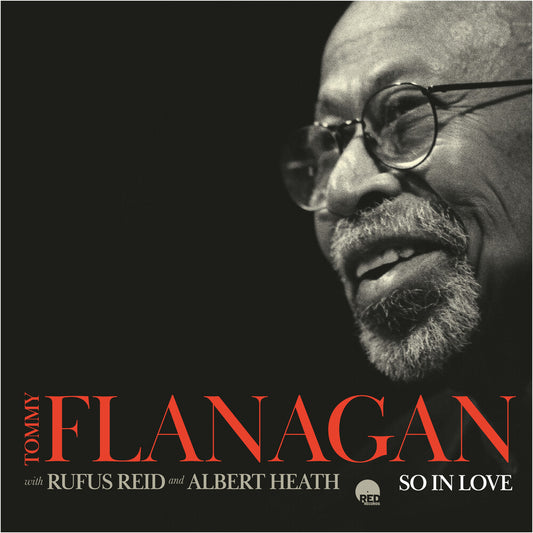 the album cover for Tommy Flanagan - So In Love