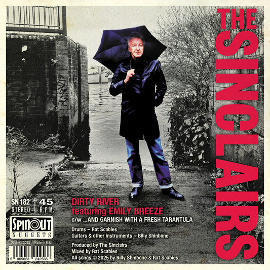the album cover for Sinclairs - Dirty River / ...And Garnish With A Fresh