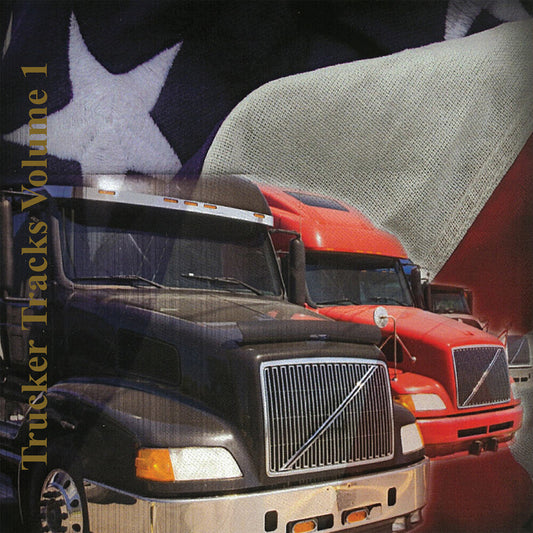 the album cover for Trucker Tracks 1 / Various - Trucker Tracks 1 / Various