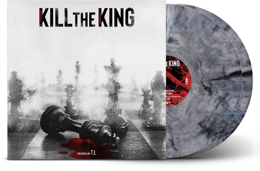 the album cover for T.I. - Kill The King [Indie Exclusive] (Blk) [Colored Vinyl] (Gry) (Ofgv)