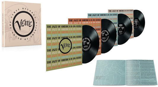 the album cover for Various Artists - Verve Records: The Sound Of America