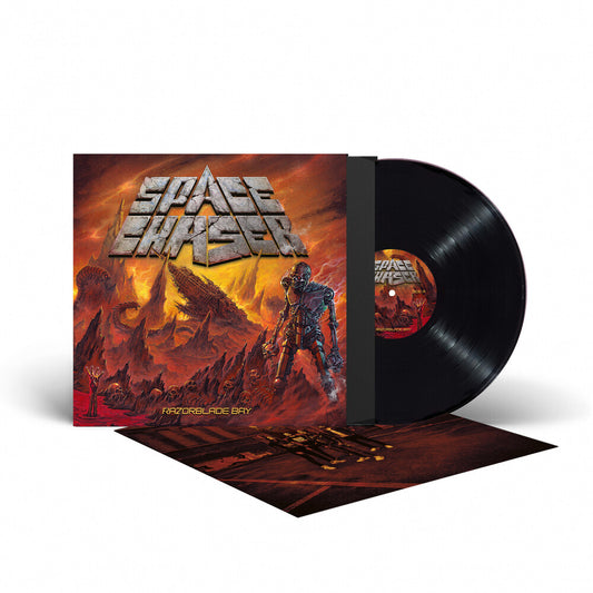 the album cover for Space Chaser - Razorblade Bay (Blk) (Ofgv)