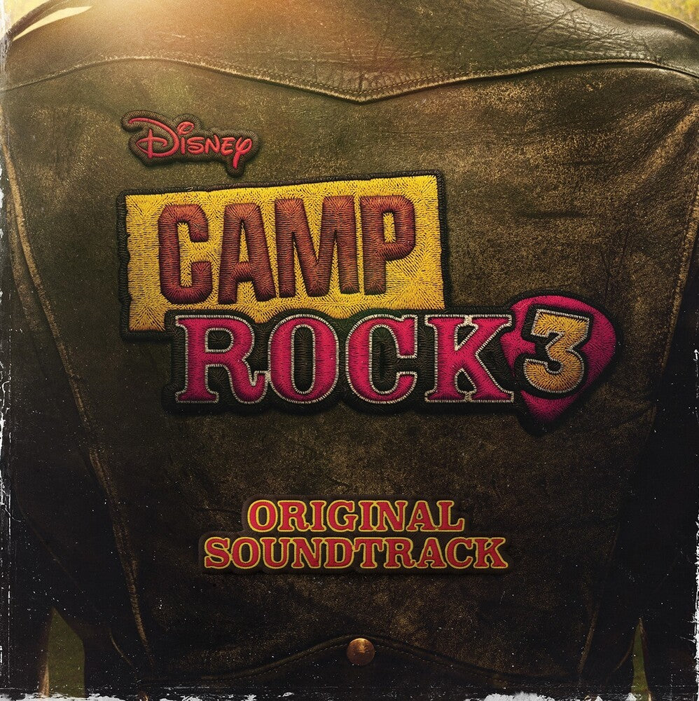 the album cover for Various Artists - Camp Rock 3 - Original Soundtrack [Red/Yellow Dipped]