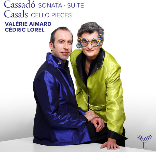the album cover for Valerie Aimard - Cassado: Sonate Suite - Casals: Cello Pieces