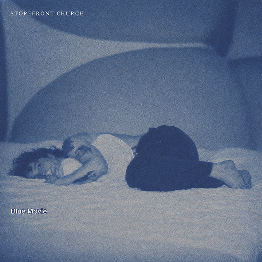 the album cover for Storefront Church - Blue Movie