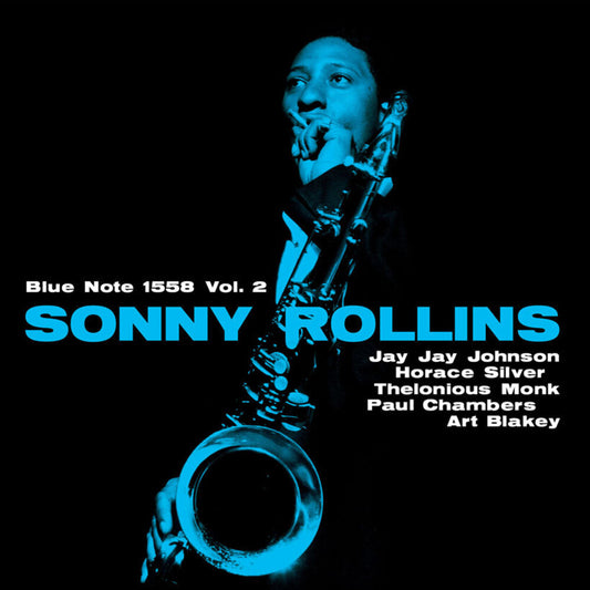 the album cover for Sonny Rollins - Sonny Rollins, Vol. 2 (Blue Note Tone Poet Series)