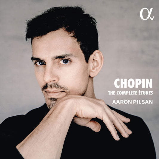 the album cover for Aaron Pilsan - Chopin: The Complete Etudes