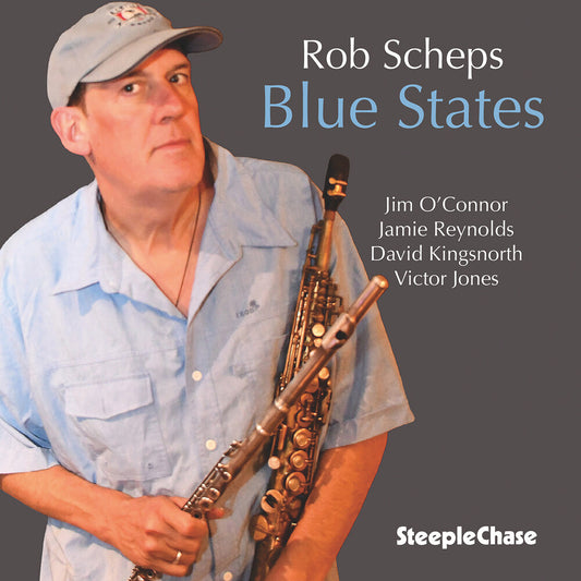 the album cover for Rob Scheps - Blue States