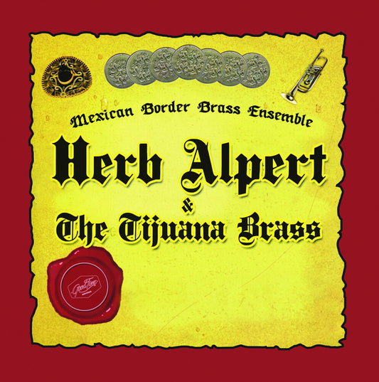 the album cover for Mexican Border Brass Ensemble - Music of Herb Alpert & The Tijuana Brass