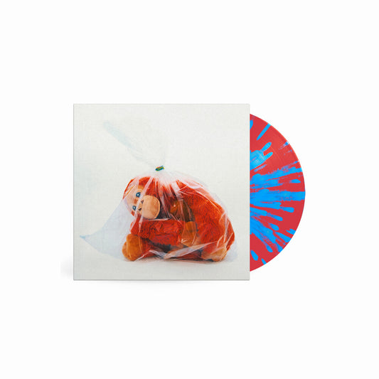 the album cover for TV Priest - Cartoons [Indie Exclusive] (Blue) [Colored Vinyl] [Limited Edition] (Red) [Indie Exclusive]