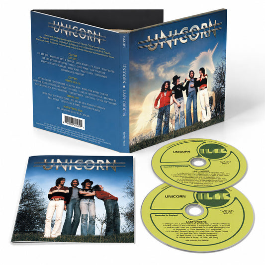 the album cover for Unicorn - Last Orders