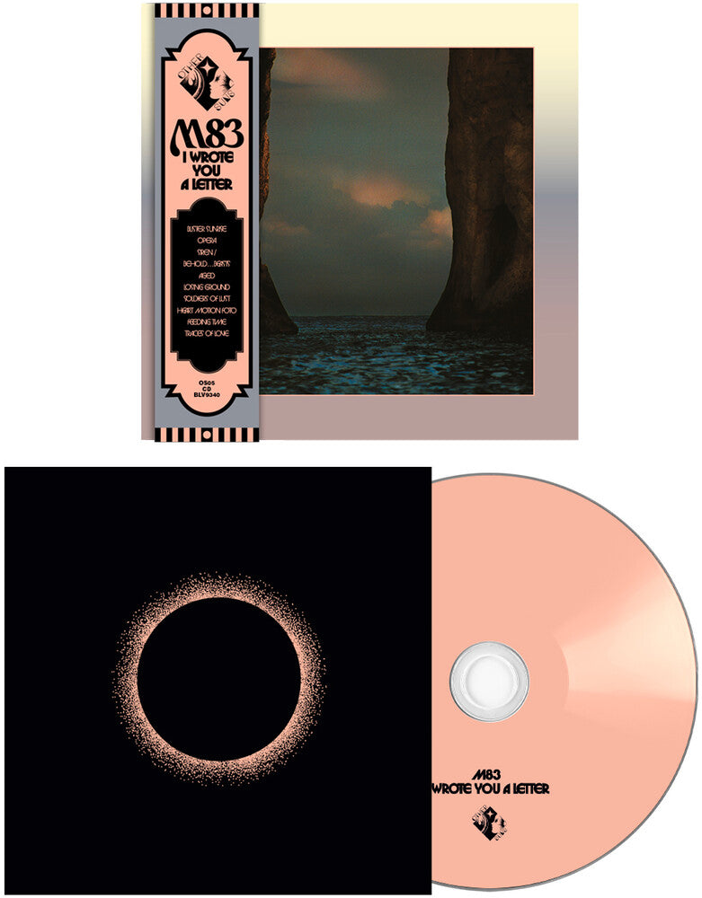 the album cover for M83 - I Wrote You A Letter (Mlps)