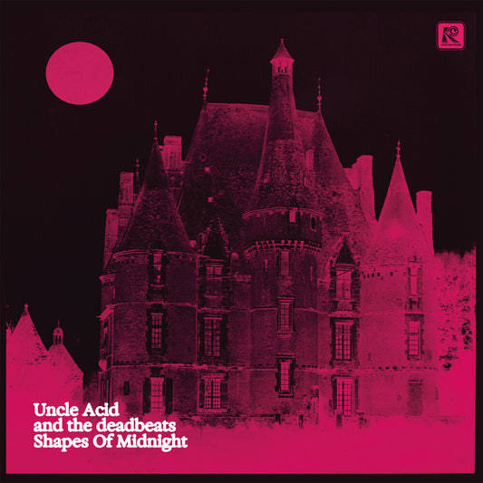 the album cover for Uncle Acid & The Deadbeats - Shapes Of Midnight [Indie Exclusive Purple Opaque]