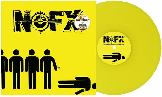 the album cover for NOFX - WOLVES IN WOLVES CLOTHING [Highlighter Yellow]
