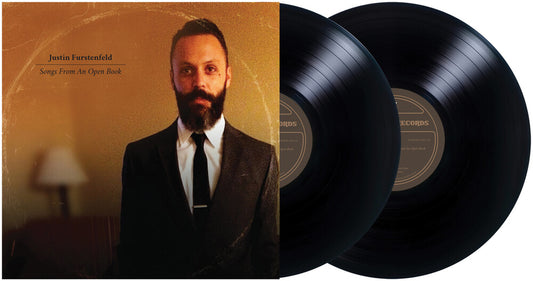 the album cover for Justin Furstenfeld - Songs From An Open Book [Black]