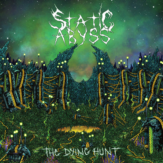 the album cover for Static Abyss - Dying Hunt