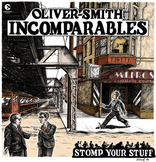 the album cover for Oliver-Smith Incomparables - Stomp Your Stuff