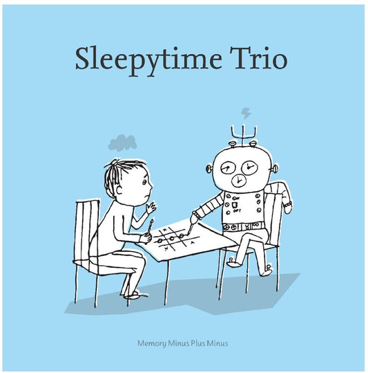 the album cover for Sleepytime Trio - Memory Minus Plus Minus - Clear Vinyl [Clear Vinyl]