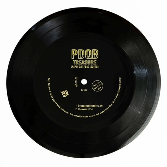 the album cover for Pdqb - Treasure (Aipd Q41/B47 Edits) (Ep)
